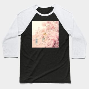 Candy Floss Blossom Baseball T-Shirt